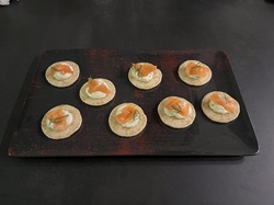 Blinis au saumon
